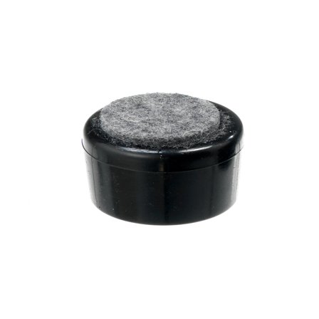 External plastic foot, Ø 25 mm