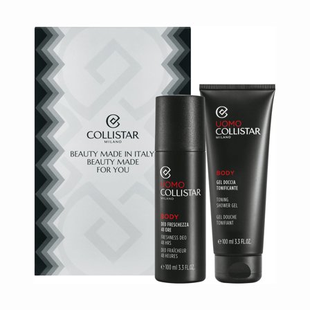 Collistar L'uomo COFANETTO Deo Freschezza 48 H e Gel Doccia Tonificante 1pz - Cofanetti Viso e Corpo