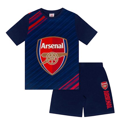 West Ham United FC Pyjamasset för pojkar 6-7 år Marinblå