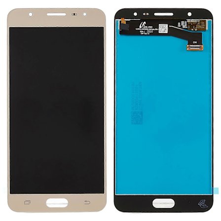 For Samsung Galaxy J7 Prime (2016) G610 Grad C LCD-skjerm og Digitizer Assembly Erstatningsdel (FMY) Gull Gull Gull Gull