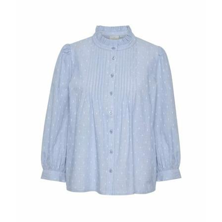 Kaffe Kalisana Blouse , Blauw , Dames , Maat: XL