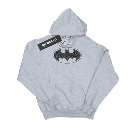 DC Comics Girls Batman One Colour Logo Hoodie 7-8 år Sport