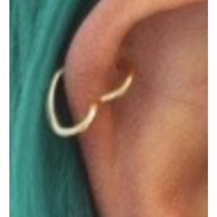 1 St Hjärta Silver Näsring Piercing Näsa, Mun, Öra, Navel Design Silver