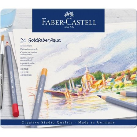 Faber-Castell Goldfaber Aqua Watercolour Pencil 24-set