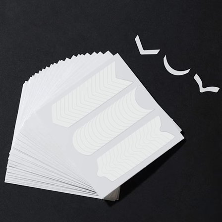 3 designs franske manicure neglekunst klistermærker, selvklæbende negletipper guider til DIY dekoration stencil værktøjer