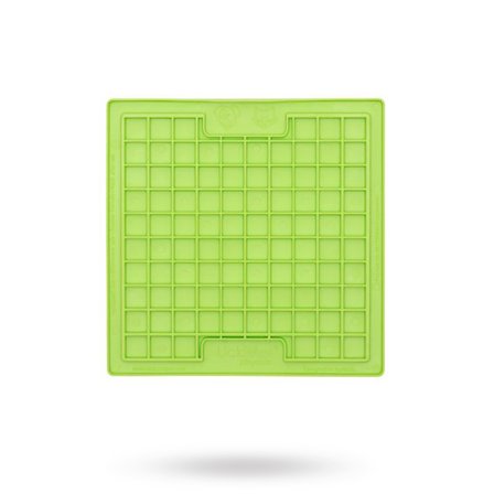 LickiMat - Lickimat Playdate GRÖN 20x20 cm HUNDSKÅL/SLICKMATTA