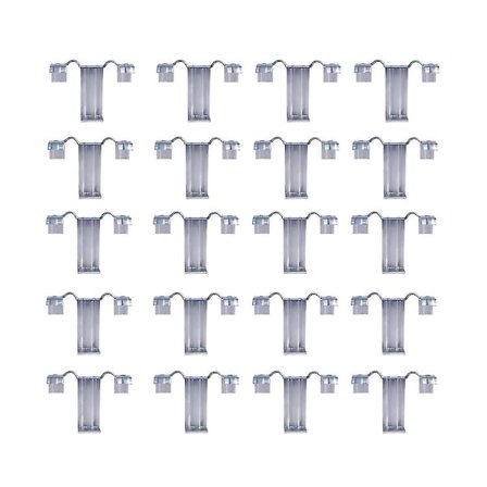 20 stk. fotovoltaisk panel dræningsspænde overfladeplade solpanel vanddrænclips til solpaneldræning 30 mm