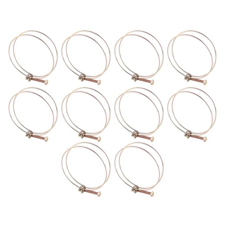 Dobbel Tråd Slangeklemme Rørklemme Rørleggerarmatur 94mm til 100mm