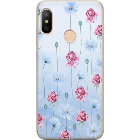 Kompatibel Mobilcover til Xiaomi Redmi 6 Pro Petal Reverie Sky Blue