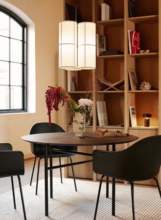 Hashira taklampe Ø40 cluster small - beige