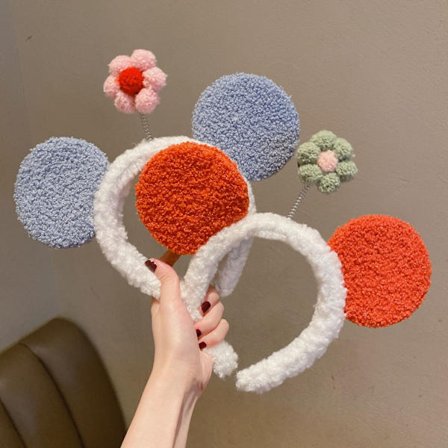 2 st Mickey Mouse-öron hårband för kvinnor Hårband för kvinnor F