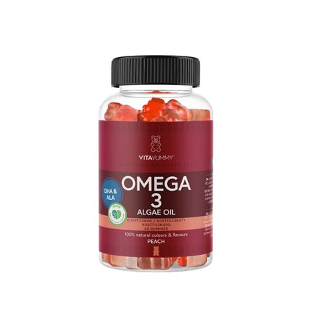 VITAYUMMY Omega-3 Persika 60 Gummies