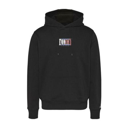 Tommy Hilfiger, Hoodies Czarny, Mężczyzna, Rozmiar: L