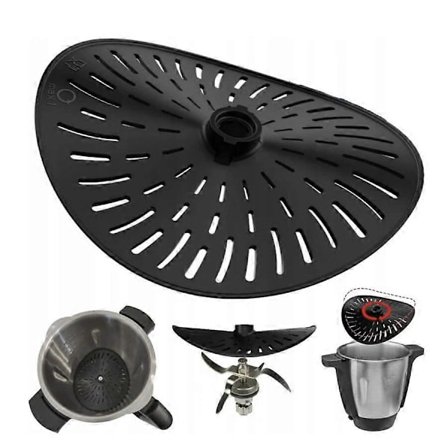 Knivdæksel til Lidl Monsieur Cuisine Connect og Smart Lidlomix Trend Tilbehør Egnet til Langsom Madlavning og Sou