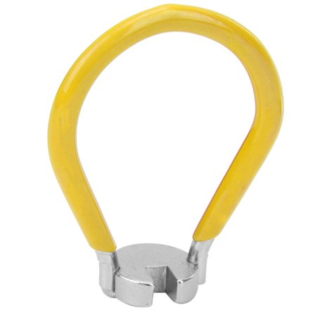 Cykel Eger Nøgle Cykel Hjul Stål Eger Justeringsnøgle Cykelreparationsværktøj Gul