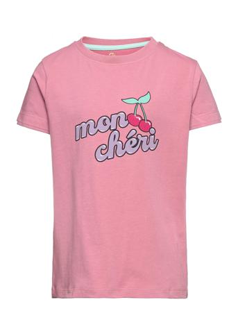 Tnbenedicte S_S Tee T-shirts Short-sleeved Rosa The New