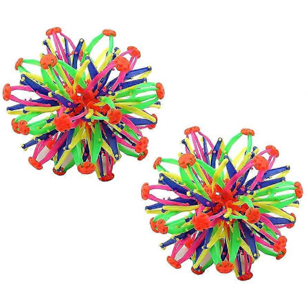 2 Stycken Expanderbar Boll, Utdragbar och Föränderlig Magisk Boll för Pojkar och Flickor, Retr