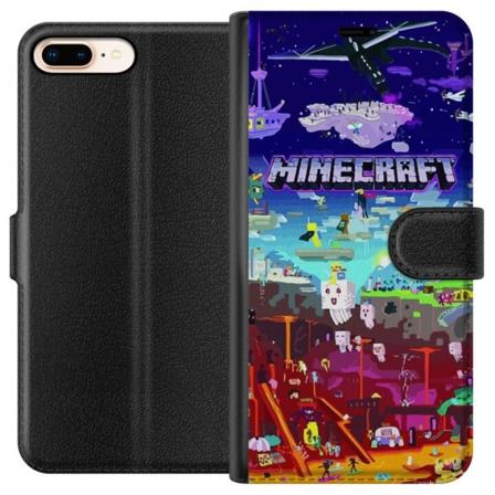 Apple iPhone 8 Plus Tegnebogsetui MineCraft