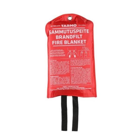 Tarmo Brandtæppe til hurtig beskyttelse - Effektivt til køkken, autocamper, garage, kontor
