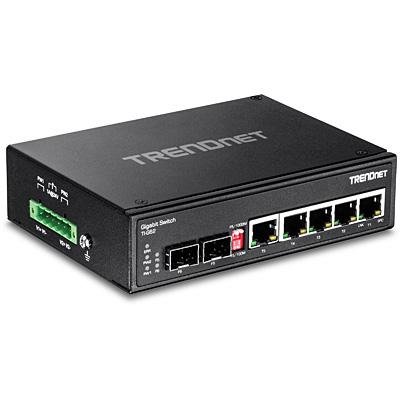 TRENDnet TI-G62 - switch - 6 porter - ikke-styrt - TAA-samsvar