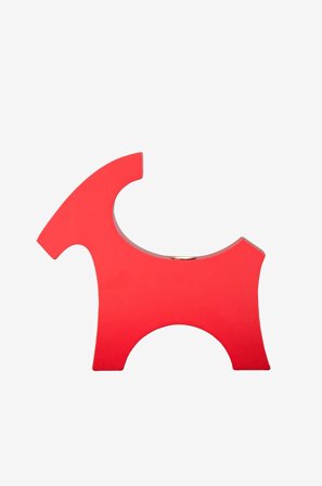 Rotor design - Tregeit til stearinlys - Rød - Lysestaker & lykter - Fra Homeroom