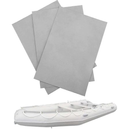 3 stk. Oppblåsbar Båt Reparasjonssett, Oppblåsbar Kajakk Lapp PVC Reparasjonslapp For Reparasjon av Oppblåsbar Flåte, Svømmebasseng, Leke QXB