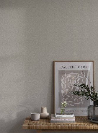 Duro Tapet, Smulan 223-08 Småmönstrat, L, Grå, Färg & tapeter