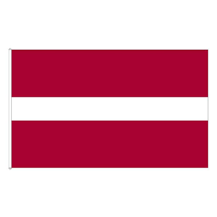 Latvia flagg
