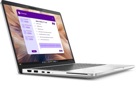 DELL Pro 13 Plus PB13250 Copilot+ PC Intel Core Ultra 7 268V Laptop 33,8 cm (13.3") Full HD+ 32 GB LPDDR5x-SDRAM 512 GB SSD Windows 11 Pro Deutsch