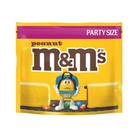 M&M'S peanuts in milk chocolate with sugar coating 0.8kg