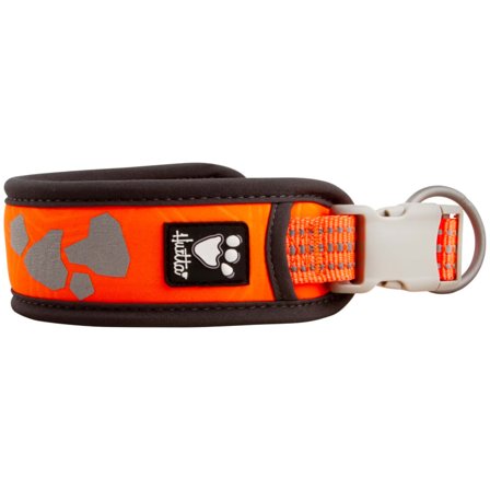 Hurtta Weekend Warrior Collar 25-45 Cm Dog Harnesses & Dog Collars Orange 35-45/4 cm