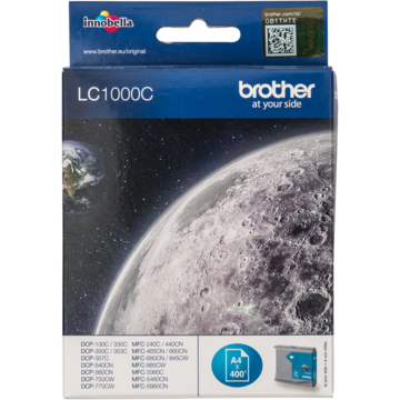 BLEKKPATRON BROTHER DCP330CYAN