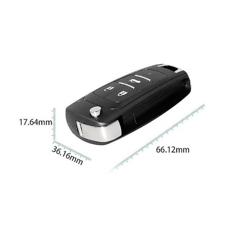 Xnbu01en Universell Trådlös Fjärrkontroll Nyckel Flip 4 Knappar För Typ För Vvdi Nyckelverktyg 5st/lot UYT