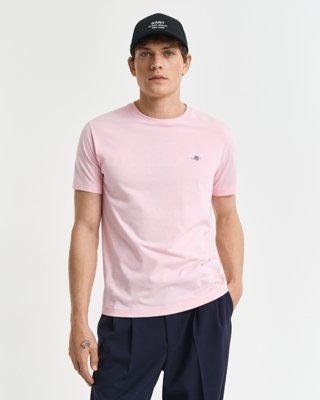GANT - Klassisk t-skjorte i regular-fit til herre california pink