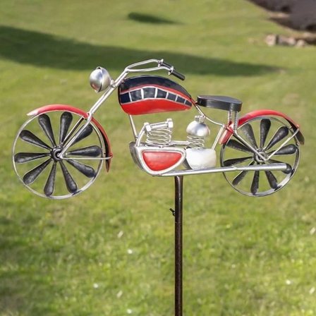 Sykler Vindspinnere Vindspinnere Stående stang RØD