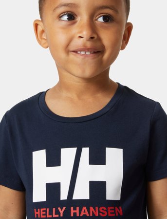 Helly Hansen K Hh Logo T-Shirt - Blue - 104
