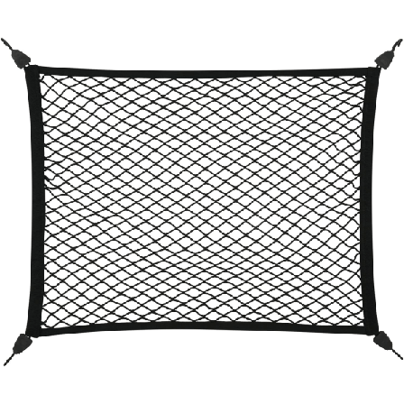 Bilbagasjenett med 4 kroker Elastisk nettnett Oppbevaringsorganisator 80x