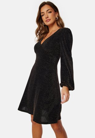 BUBBLEROOM Sparkling Puff Sleeve Dress Klær