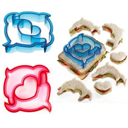 Sandwich ter Butterfly Dog Blomsterform Kake Brød Toast Form M