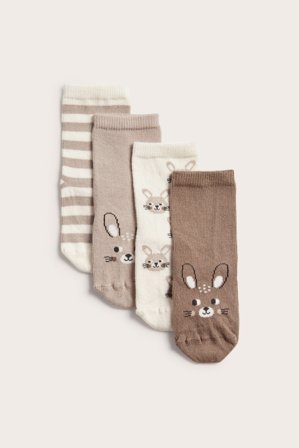 Kappahl | Strumpor 4-pack | Beige