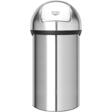 PAPIRKURV MATT STÅL 60L