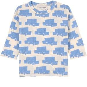 Kids - Bobo Choses Cars all over Printed T-shirt Blue 12-18 Months - Tops - 12-18 months - Blue