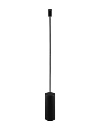 Globen Lighting Floor Lamp Rib Brushed Brass - Black - H129CM