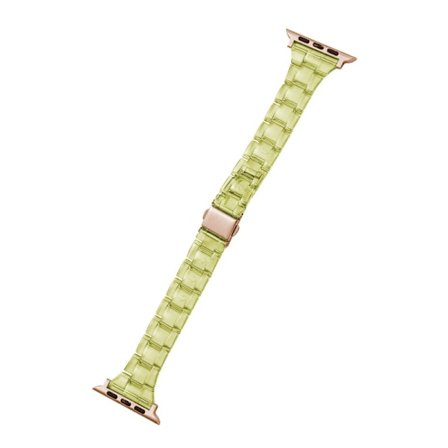 Kellon ranneke Apple Watch iWatch 38/40/41 7 keltaiselle ruusukultasoljelle