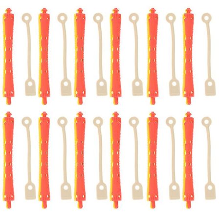 24 stk sett for menn kald permanent stang hårstyling verktøy permanent ruller permanent stang sett 9X1.5CM