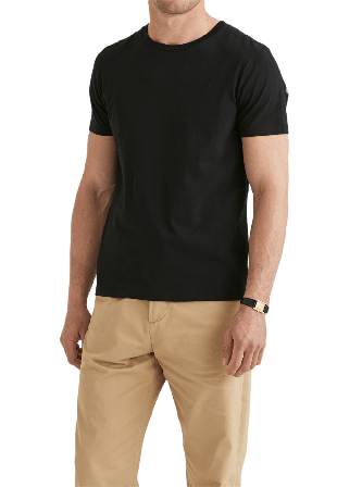 Morris T-shirt T-shirts Herr Svart XL