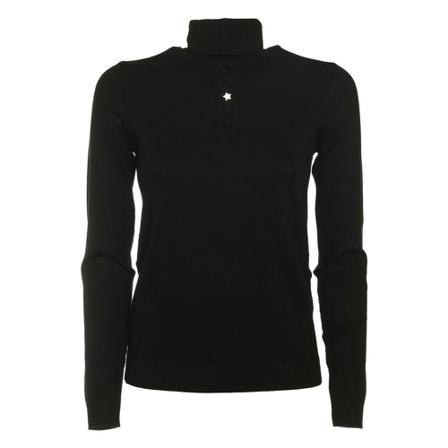 Liu Jo, Turtlenecks Czarny, Kobieta, Rozmiar: M