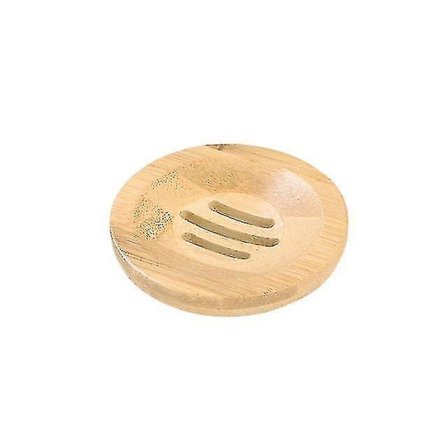 Baderomstilbehørssett Bambus Tre Såpeskål Tre Såpeholder Etui For Baderom Dusj Kjøkken Skrubber Rektangel UE