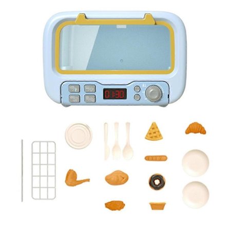 Mikrovågsleksak Kök Leksats Mikrovågsugn Leksak Matlagningsleksak Köksleksak Ugn
