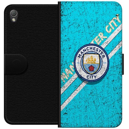 Kompatibel Tegnebogsetui til Sony Xperia Z3 Manchester City Fodbold Fodbold Premier